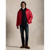 Men s Polo Bear Fleece Hybrid Top