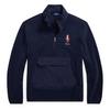 Men s Polo Bear Fleece Hybrid Top