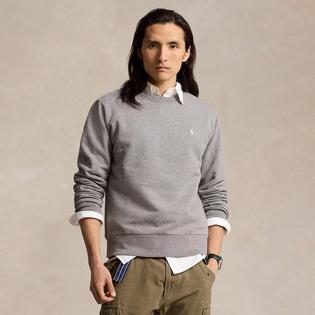 Polo Ralph Lauren Chandail en molleton &agrave; revers boucl&eacute; pour hommes
