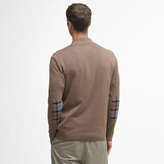 Barbour mens half zip sweater online