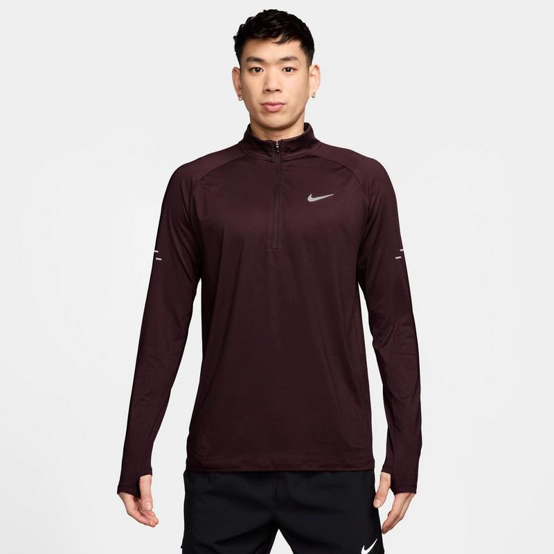 Nike Haut &agrave; glissi&egrave;re 1/4 Stride Dri-FIT pour hommes