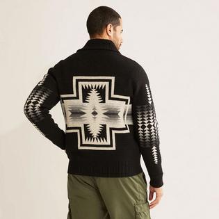 Pendleton Men's Harding Zip Lambswool Cardigan