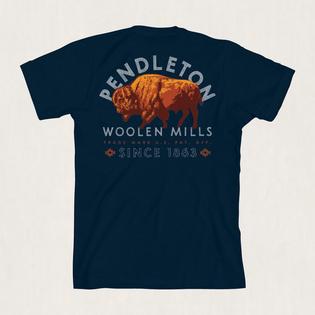 Pendleton T-shirt à motif Heritage Buffalo pour hommes