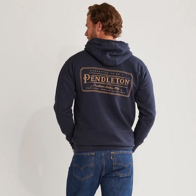 Pendleton Chandail &agrave; capuchon Logo Graphic pour hommes