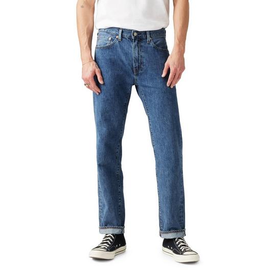 Levi s Men s 505 Regular Fit Jeans Medium Blue Size 34