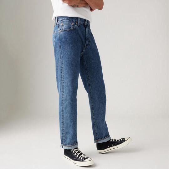 Levi s Men s 505 Regular Fit Jeans Medium Blue Size 34