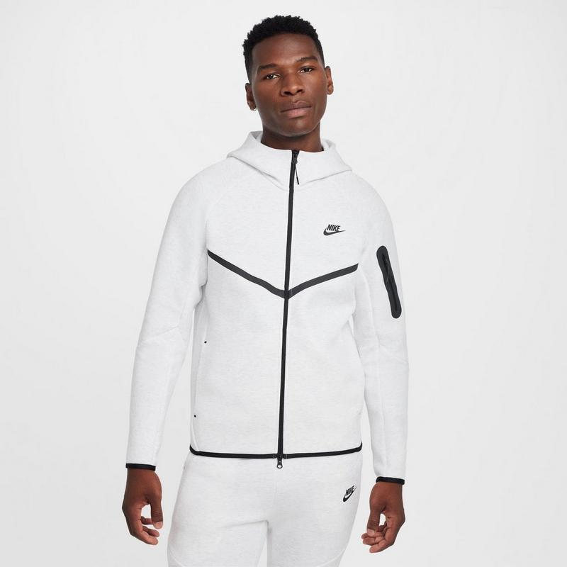 Nike Chandail &agrave; capuchon et fermeture &eacute;clair compl&egrave;te Tech Fleece Windrunner pour hommes