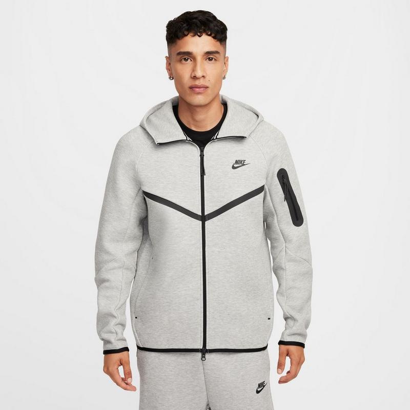 Nike Chandail &agrave; capuchon et fermeture &eacute;clair compl&egrave;te Tech Fleece Windrunner pour hommes