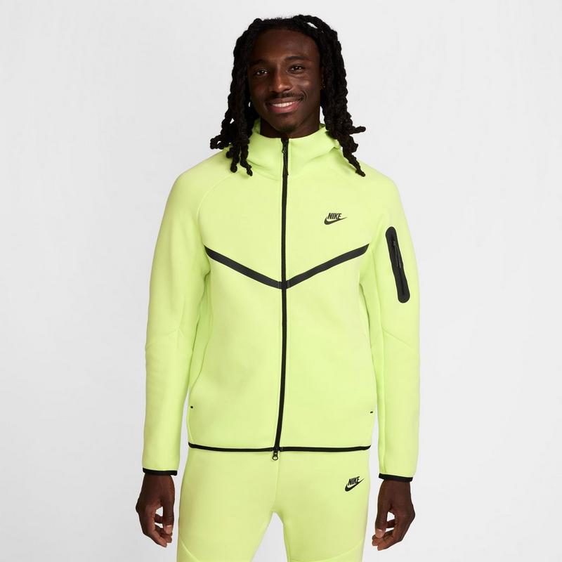 Nike Chandail &agrave; capuchon et fermeture &eacute;clair compl&egrave;te Tech Fleece Windrunner pour hommes