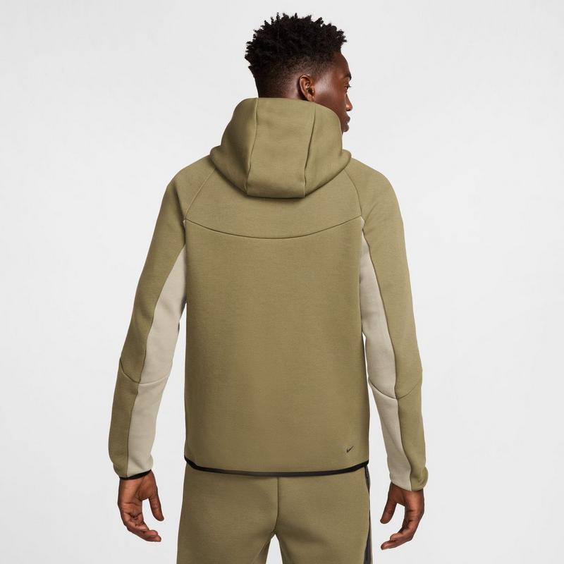 Nike Chandail &agrave; capuchon et fermeture &eacute;clair compl&egrave;te Tech Fleece Windrunner pour hommes