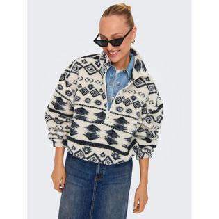 Only Women's Janne Half-Zip Fleece Pullover Top