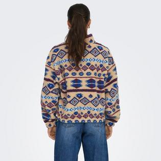 Only Women's Janne Half-Zip Fleece Pullover Top