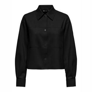Only Women's Joline Faux Suede Shirt