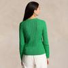 Women s Cable Knit Cotton Crew Neck Sweater