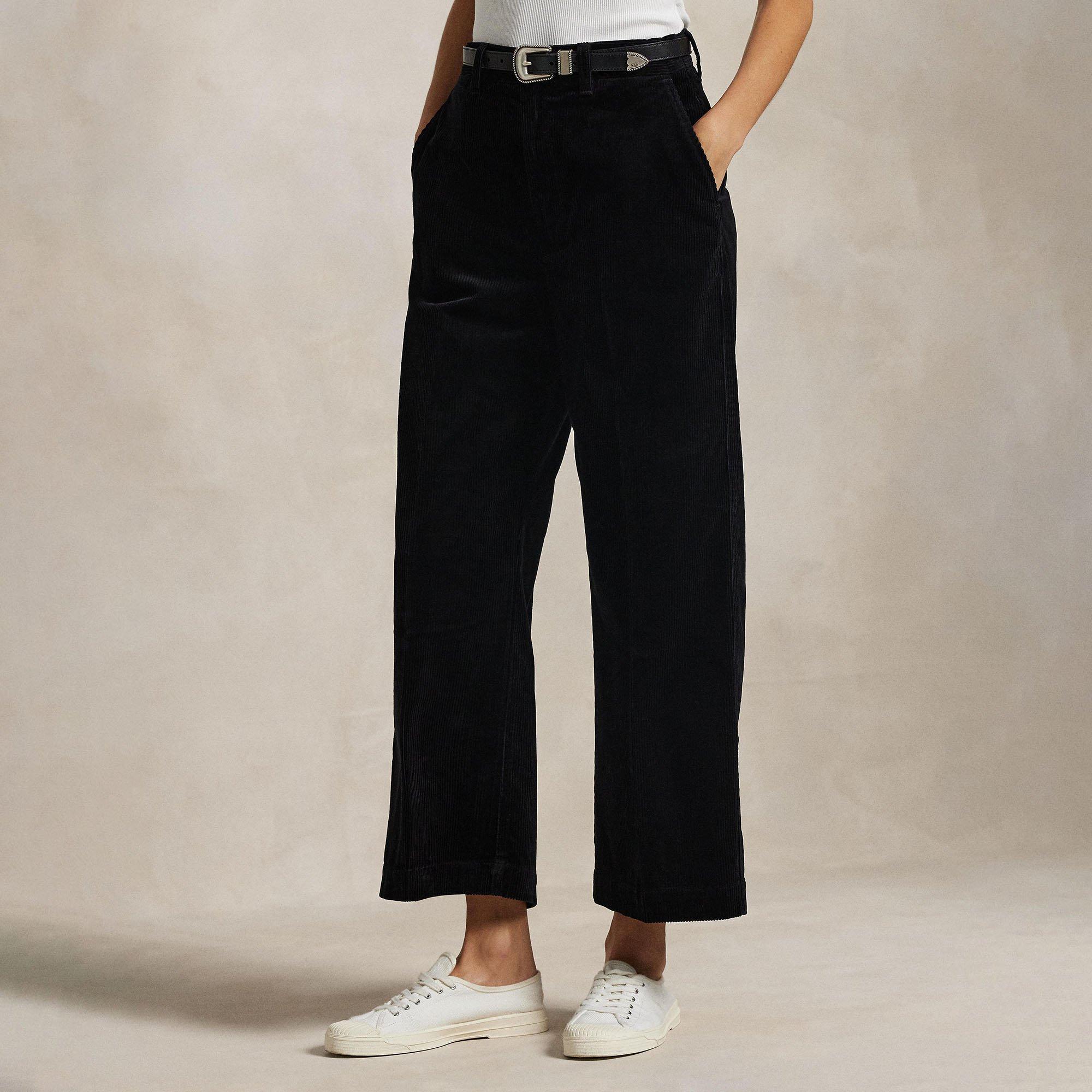 Women's Corduroy Wide Leg Cropped Pant | Polo Ralph Lauren