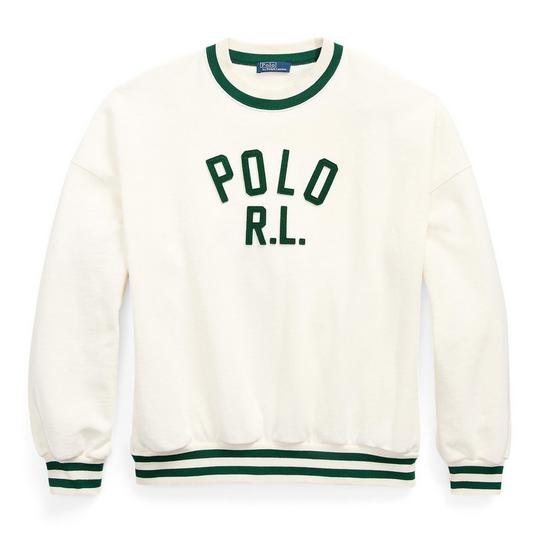 Women s Vintage Logo Fleece Pullover Sweatshirt Polo Ralph Lauren Sporting Life Online