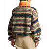 Women s Fair Isle High-Pile Fleece Mock Neck Top