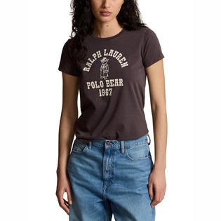 Women's Polo Bear Logo Cotton Jersey T-Shirt