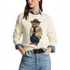 Women s Polo Bear Cotton Crew Neck Sweater