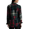 Women s Slim Fit Patchwork Cotton Shirt