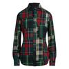 Women s Slim Fit Patchwork Cotton Shirt