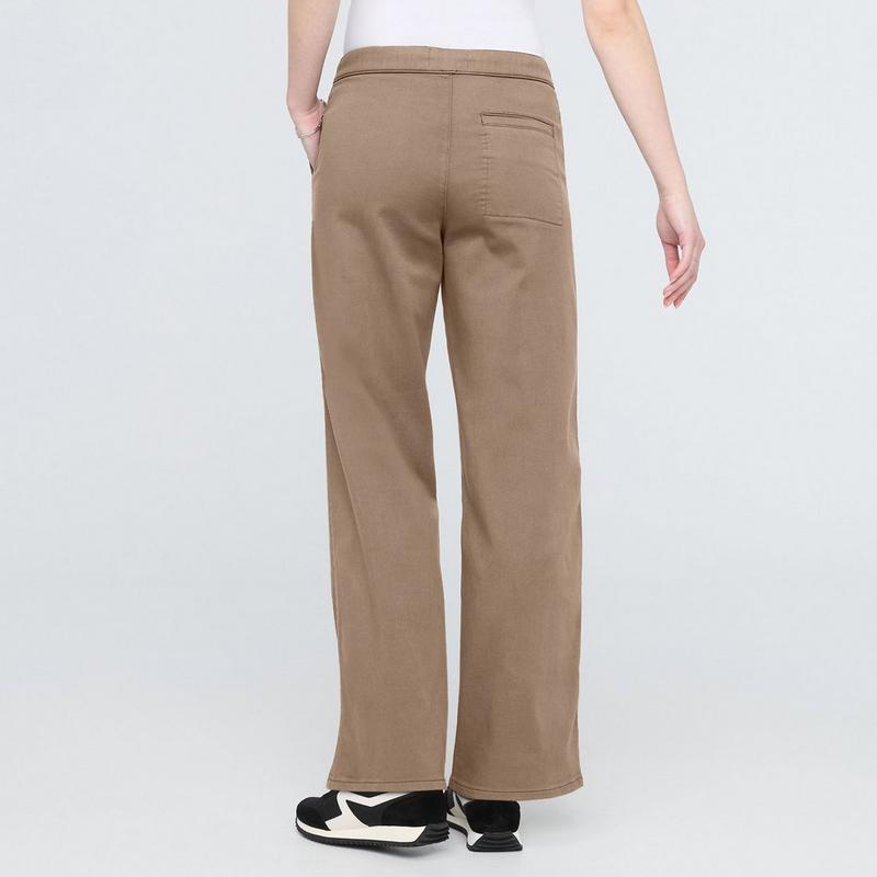 DUER Pantalon &agrave; jambe large No Sweat pour femmes