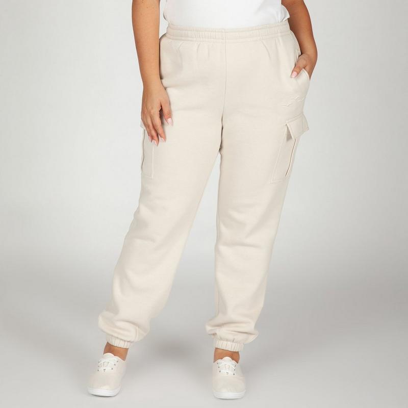 Lazypants Women's Nova Premium Fleece Relaxed Cargo Sweatpant