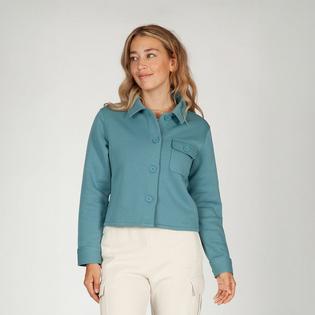 Lazypants Women's Jenny Premium Fleece Relaxed Overshirt