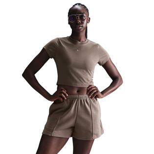 Nike T-shirt court en tricot Sportswear Chill pour femmes