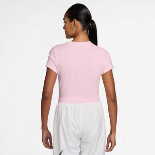 Nike T-shirt court en tricot Sportswear Chill pour femmes