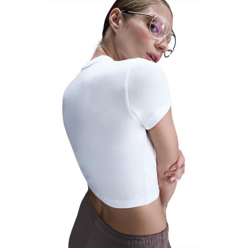 Nike T-shirt court en tricot Sportswear Chill pour femmes