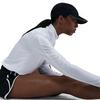 Couche interm diaire de course   demi-glissi re Swoosh Dri-FIT pour femmes