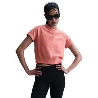 Nike Women's Sportswear Chill Terry Short Sleeve Top