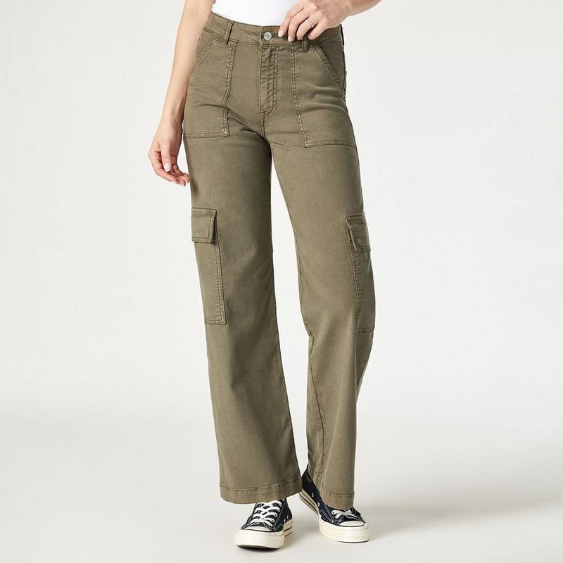 Mavi Pantalon cargo jambe droite Alva pour femmes