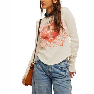 Free People Women's Lucky Locket Thermal Top