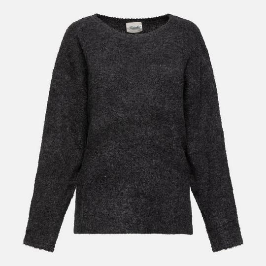 Women's Boucle Boat Neck 2.0 Sweater | Kuwalla | Sporting