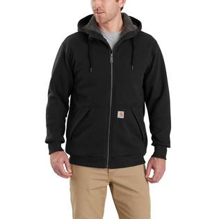 Carhartt Men's Rain Defender&#174; Relaxed Fit Midweight Sherpa-Lined Full-Zip Hoodie
