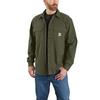 Men s Rugged Flex Relaxed Fit Canvas Fleece-Lined Shirt Jacket