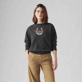  Women's Graphic Heritage Crew Sweatshirt