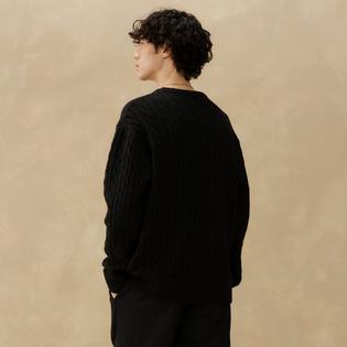 Kuwalla Men's Braided Crew Sweater