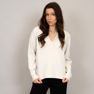  Women's Relaxed V-Neck Sweater