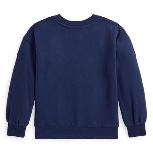 Polo Ralph Lauren Girls' [2-6X] Corduroy-Logo Fleece Sweatshirt