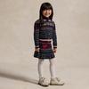Girls   2-6X  Snowflake Cotton-Wool Peplum Skirt