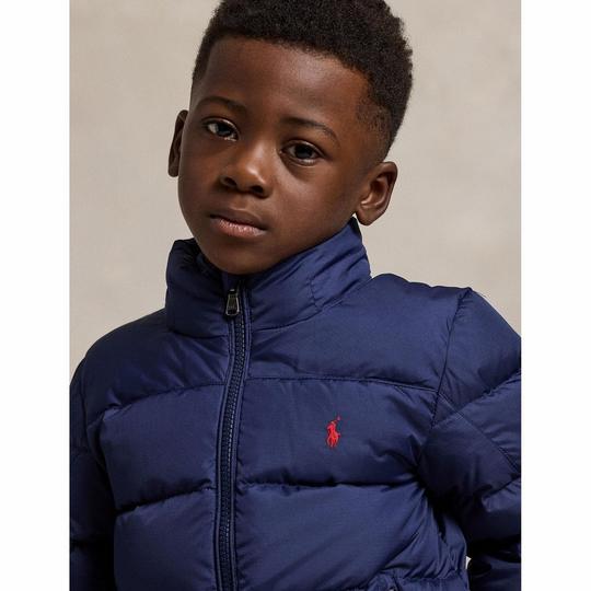 Boys 2 7 Ripstop Down Hooded Jacket Ralph Lauren Childrenswear Sporting Life Online