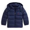 Boys   2-7  Ripstop Down Hooded Jacket