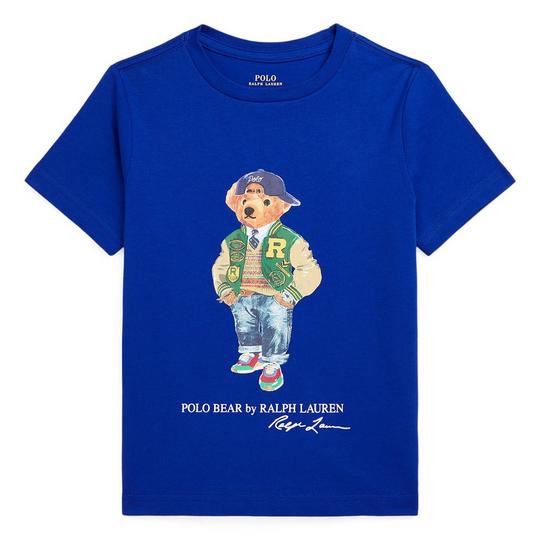 Ralph Lauren Childrenswear T-shirt en jersey de coton Polo Bear pour gar ons  2-7 