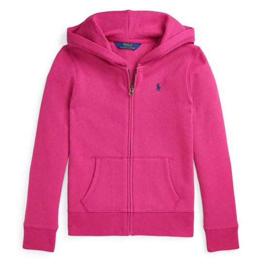 Ralph Lauren Childrenswear Junior Girls   7-16  Full-Zip Fleece Hoodie