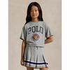 Junior Girls   7-16  Logo Crest Cotton Jersey Boxy T-Shirt