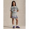 Junior Girls   7-16  Logo Crest Cotton Jersey Boxy T-Shirt