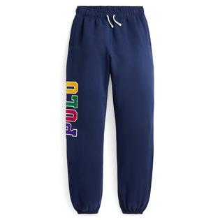 Ralph Lauren Childrenswear Pantalons de jogging en molleton à logo en velours côtelé pour filles juniors [7-16]